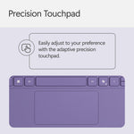 Microsoft Surface Pro 12" Keyboard Cover with Slim Pen 2, Violet (EP2-33104)