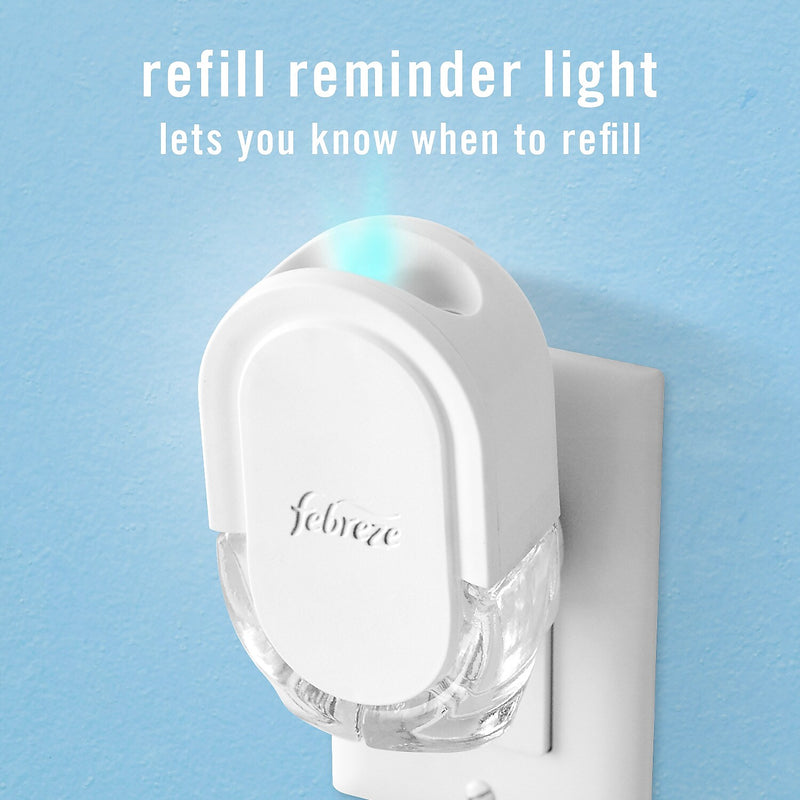 Febreze Fade Defy Plug Air Freshener Warmer Refill, Linen & Sky Scent, 0.87 fl. oz., 3/Pack (54344)
