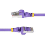 StarTech 6 ft. CAT-6a Ethernet Cable, 27AWG, Purple (NLPL-6F-CAT-6a-PATCH)