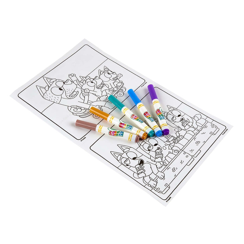 Crayola Color Wonder: Bluey Coloring Book, 18 Pages, 2 Sets/Bundle (BIN752805-2)