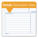 Bill for Services Rendered Book, Two-Part Carbonless, 8.5 x 7.75, 50 Forms Total