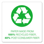 Second Nature Single Subject Wirebound Notebooks, Narrow Rule, Green Cover, (80) 8 x 5 Sheets