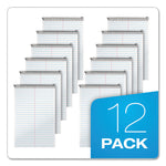 Second Nature Recycled Notepads, Gregg Rule, Brown Cover, 80 White 6 X 9 Sheets