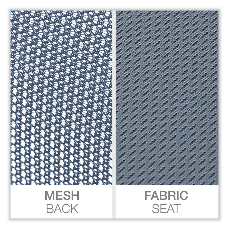 Alera Fixed Arm Fabric Task Chair, Seafoam Blue (ALEWS42B77)
