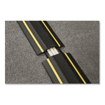 Medium-Duty Floor Cable Cover, 3.25" Wide X 30 Ft Long, Black