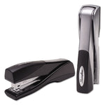 Optima Grip Full Strip Stapler, 25-Sheet Capacity, Silver