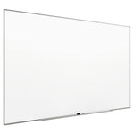 Fusion Nano-Clean Magnetic Whiteboard, 48" x 36", White Surface, Satin Aluminum Frame