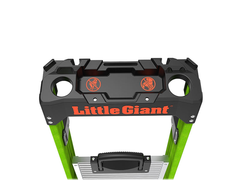 Little Giant Ladders MightyLite 2.0 4' Fiberglass Step Ladder, 300 lb. Capacity (15394-001)