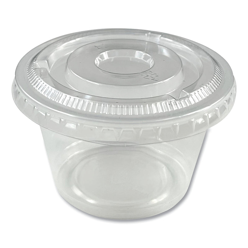 Boardwalk Souffle/Portion Cups, 4 oz, Polypropylene, Translucent, 2,500/Carton