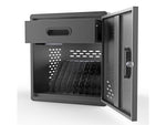 Luxor Lockable 40-Unit Modular Charging Cart, Black Steel (LLMC40DP)