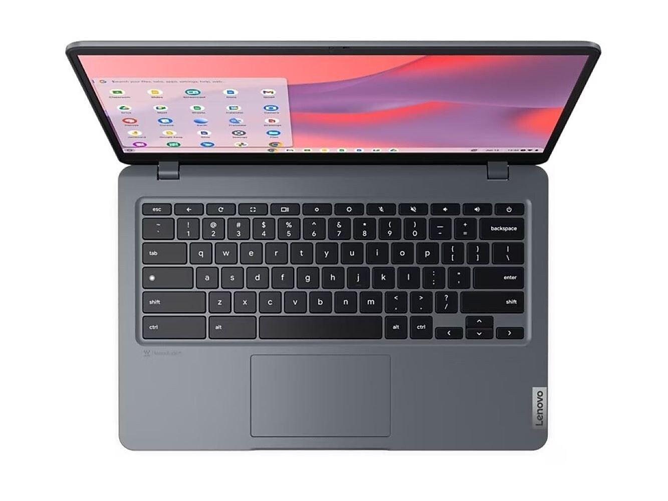 Lenovo 14e Gen 3 14" IPS Chromebook, Intel N100,  8GB RAM, 64GB eMMC, Chrome OS, Storm Gray (82W6003DUS)