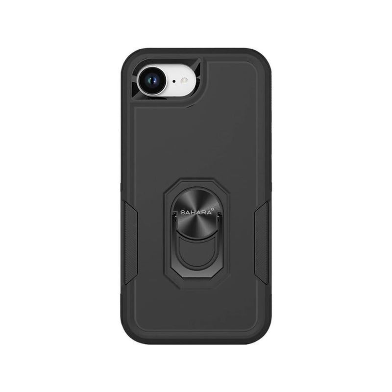 SaharaCase Raider Series Phone Case for iPhone 16e, Shock Absorbing, Scorpion Black (CP00816)
