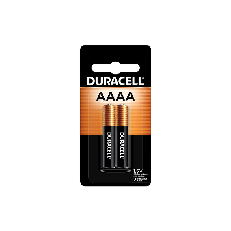 Duracell AAAA Alkaline Battery, 2/Pack (MX2500B2PK)