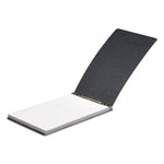 Presstex Report Cover With Tyvek Reinforced Hinge, Top Bound, Two-Piece Prong Fastener, 2" Capacity, 11 X 14, Black/black