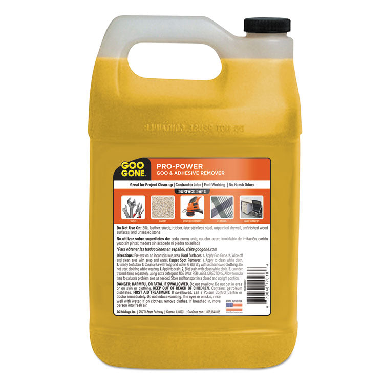 Pro-Power Cleaner, Citrus Scent, 1 Gal Bottle, 4/carton