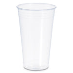 Conex ClearPro Plastic Cold Cups, 24 oz, 50/Bag, 12 Bags/Carton
