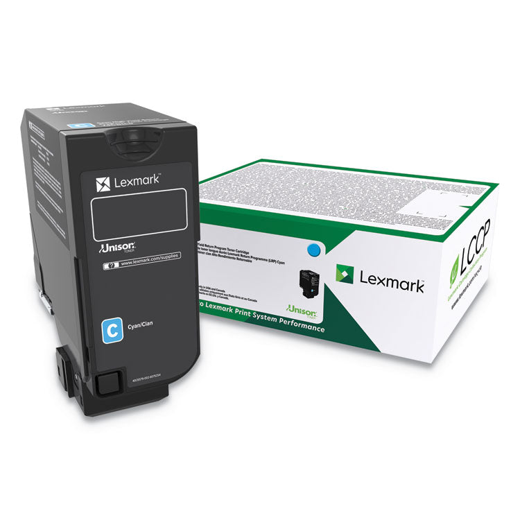 84c0hcg Unison High-Yield Toner, 16,000 Page-Yield, Cyan