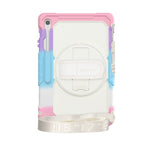 SaharaCase Raider Series TPU 13.1" Heavy Duty Case with Hand Strap for S10 FE+, Sunset Sorbet (TB00471)