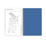 Planning Calendar BS Savoy Cool PP 5x8 RY26 Wkly/Mthly Safety Wirebound -