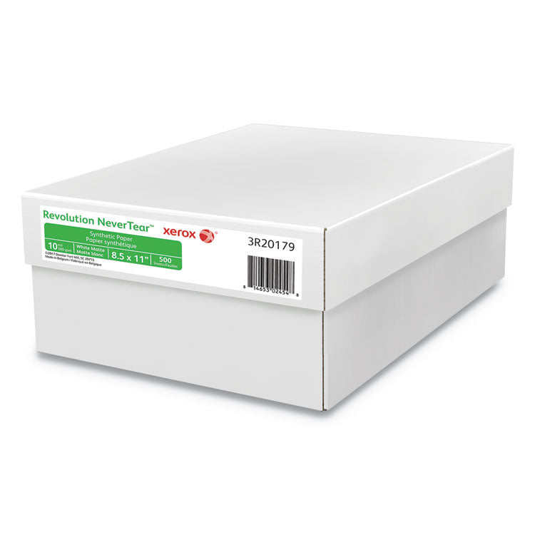 Revolution Nevertear, 10 Mil, 8.5 X 11, Smooth White, 500/ream
