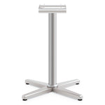 Arrange X-Leg Base for 30" to 36" Tops, 25.59w x 27.88h, Silver