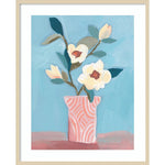 Amanti Art Magnolia Blooms by Kate Aurelia Holloway Wood Framed Wall Art Print, 33" x 41" (A42678253832)