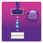 Wetjet System Cleaning-Solution Refill, Blossom Breeze Scent, 1.25 L Bottle, 4/carton