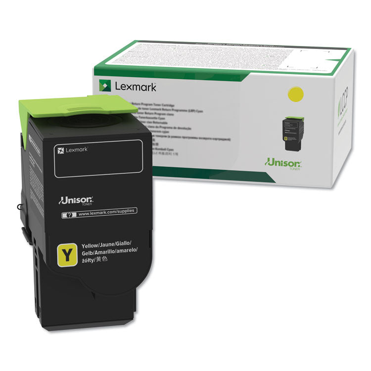 C241xy0 Return Program Extra High-Yield Toner, 3,500 Page-Yield, Yellow