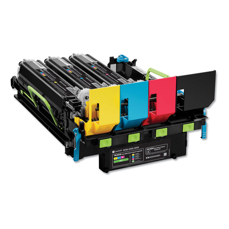 74c0zv0 Return Program Imaging Kit, 150,000 Page-Yield, Cyan/magenta/yellow