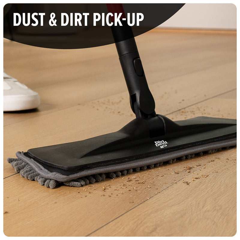 Dirt Devil 51.5" Dust Dust Mop, Red/Black (MD96100)