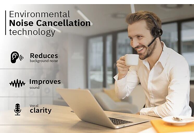 CODi Claro Stereo Phone & Computer Headset, USB-A (13TR33)
