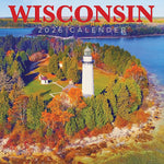 2026 TF Publishing Wisconsin 12" x 12" Monthly Wall Calendar (26-1041)