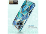 i-Blason Cosmo Ocean Blue Snap Case for iPhone 13 Pro (iPhone2021Pro-6.1-Cosmo-SP-Ocean)
