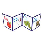 Junior Learning 8.23" x 8.23" Rainbow Phonics Alphabet Poster, 26/Set (JRLRP113)