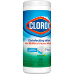 Clorox Disinfecting Wipes, Fresh Scent, 35 Wipes/Container, 12/Carton (01593)