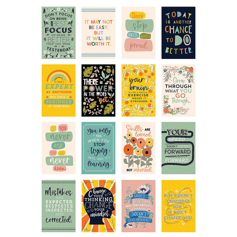 Carson Dellosa Education 17" x 11" Motivational Posters Poster Set, 16/Set (CD-106075)
