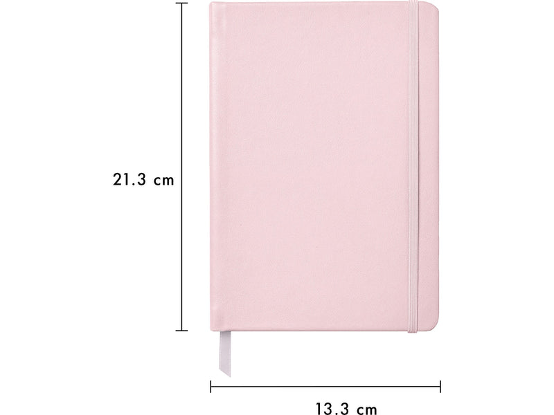 Carpe Diem Ballerina Pink Journal, 5.24" x 8.27", Wide-Ruled, 192 Pages (9370-CD)