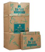General 30 Gallon Lawn & Leaf Bags, Self-Standing, Open-Face, 16" x 35", Kraft, 50/Carton (BAGRBR30105BO)