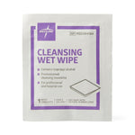 Medline Premoistened Cleansing Towelettes, 100/Box (MDS094184H)