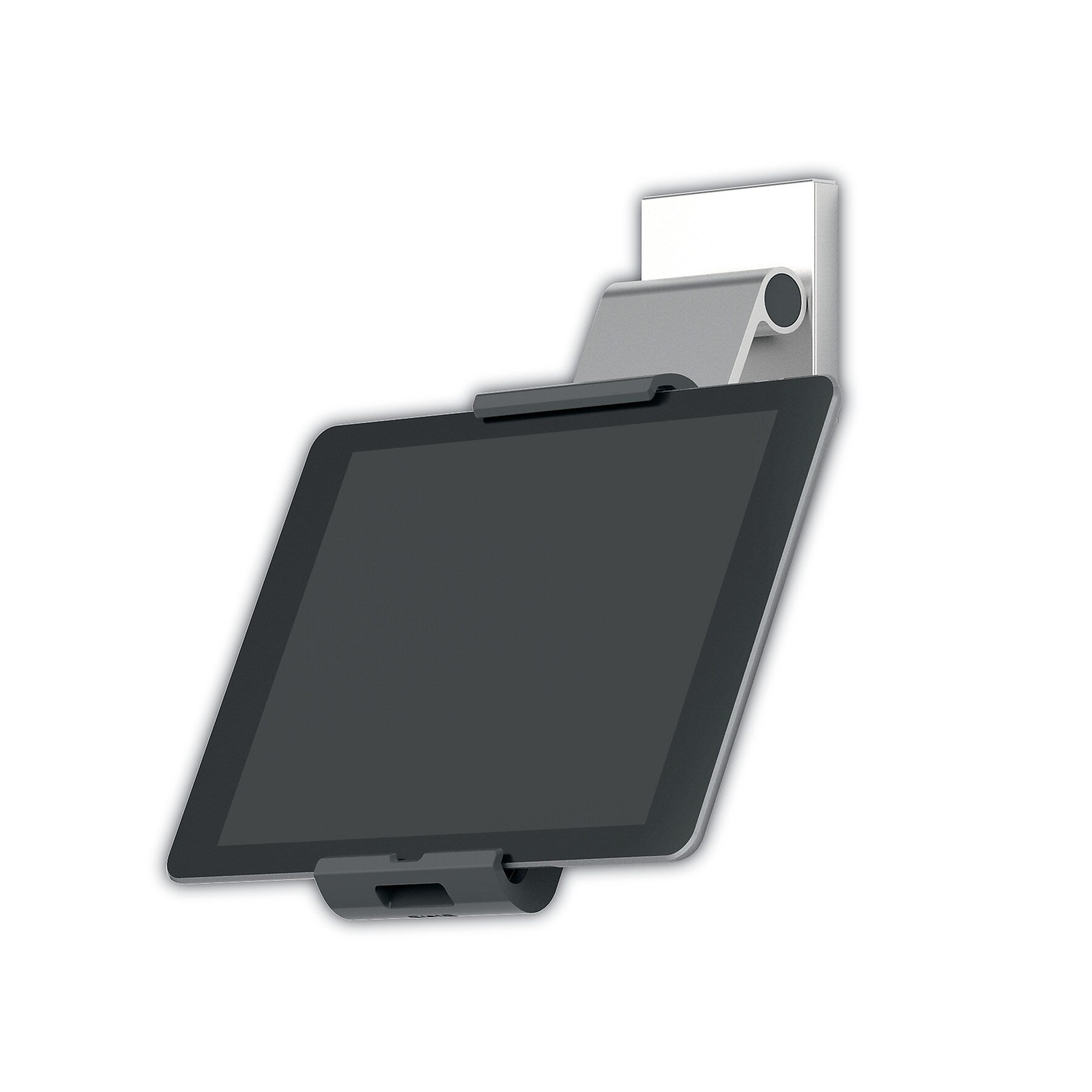 Durable Mountable Tablet Holder, Silver/Charcoal Gray (DBL893523)