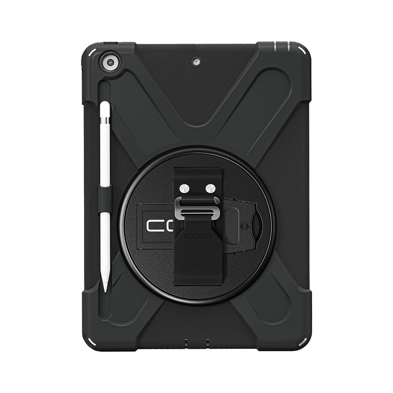 CODi Rugged 10.2" Case for iPad 9th, 8th, and 7th Generation, Black (C30705065IS)