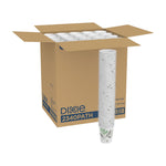 Dixie Pathways Paper Hot Cups, 10 oz., White, 50/Pack (2340PATH)