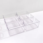 iDESIGN PET Organizer, Clear, 6/Set (95585N)