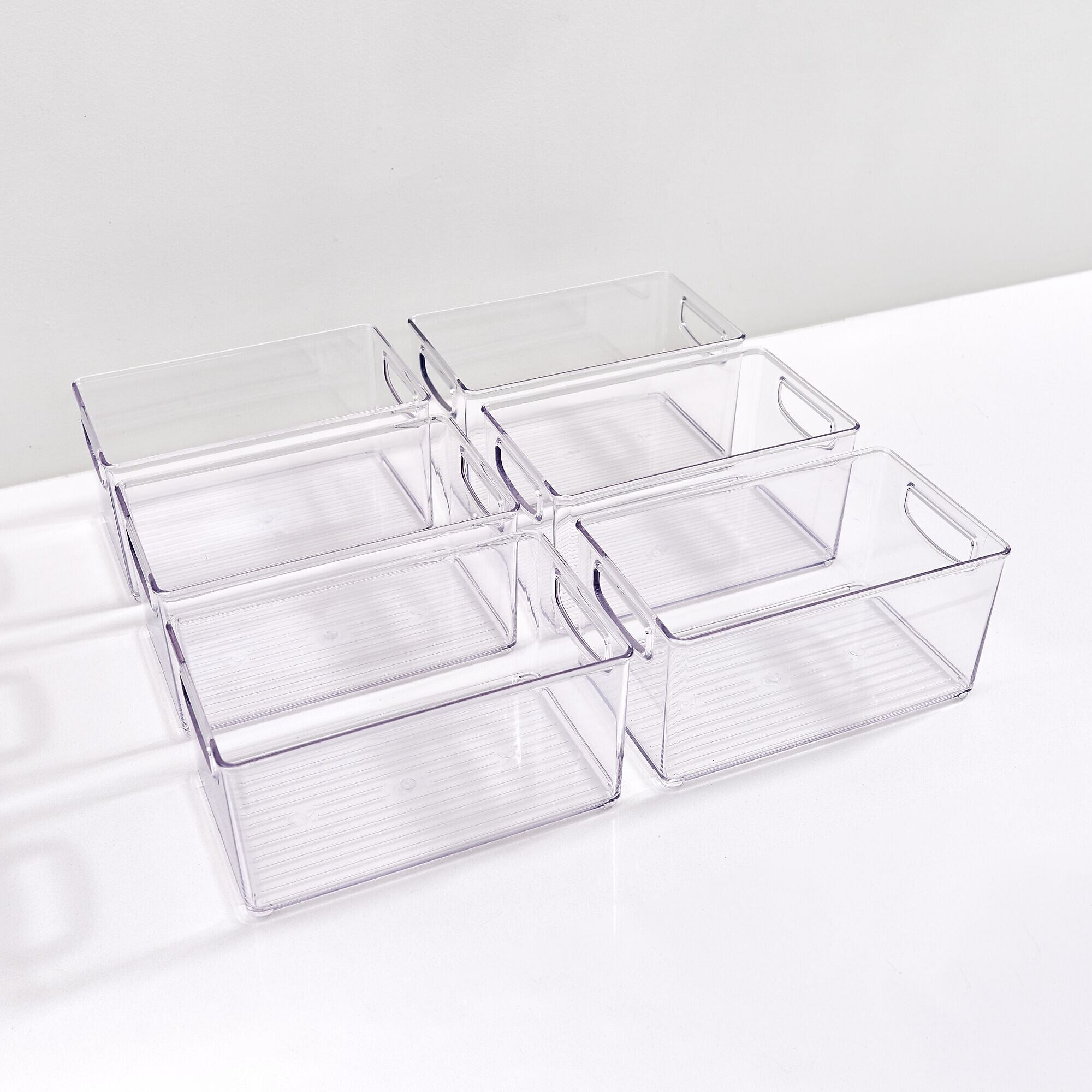 iDESIGN PET Organizer, Clear, 6/Set (95585N)