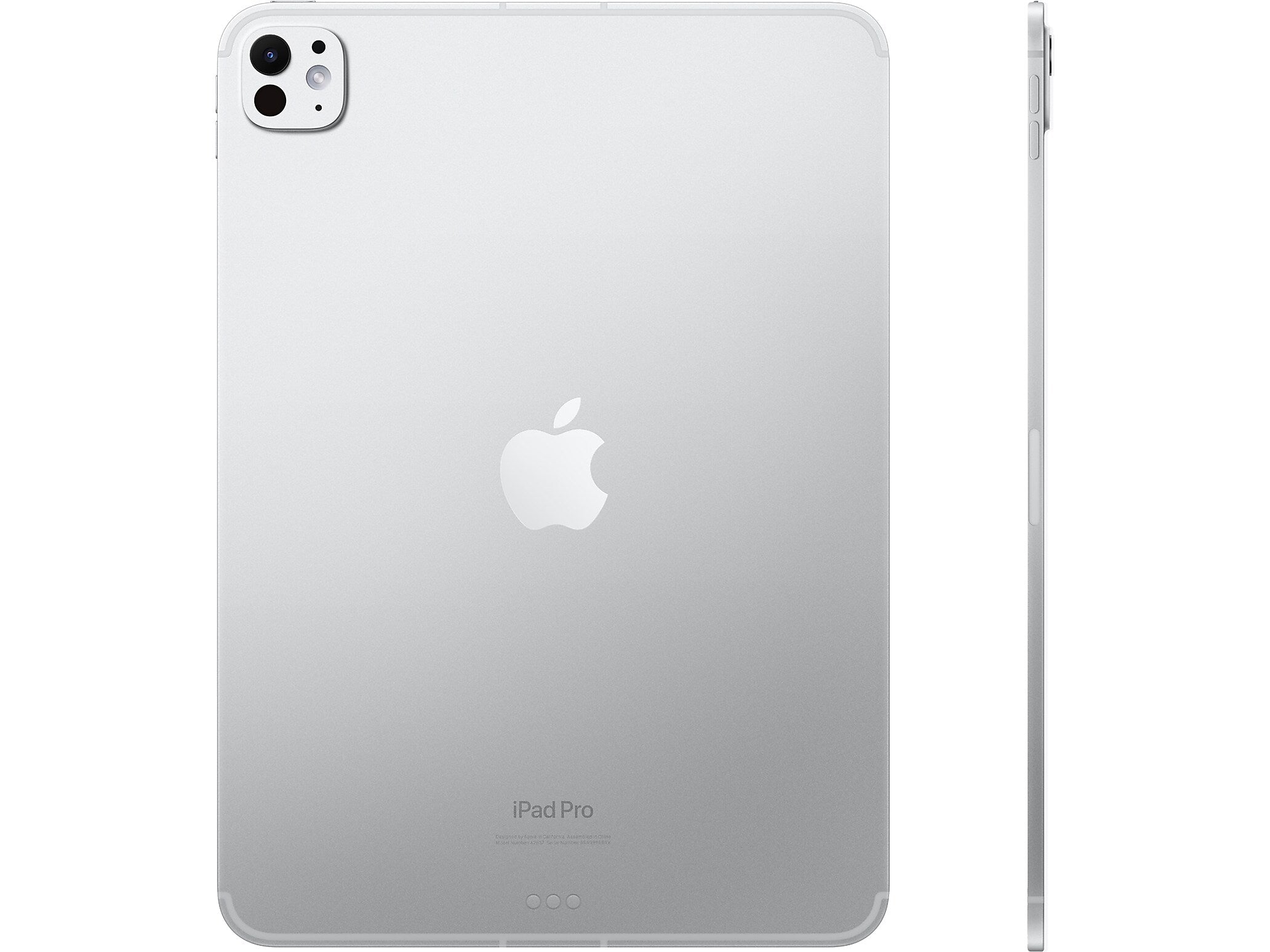 Apple iPad Pro 11" Tablet, 512GB, Wi-Fi + Cellular, Silver (MVW43LL/A)