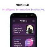 Noise Pro 6 Intelligent AI Smart Watch, Rose Gold (NSW-435RG)