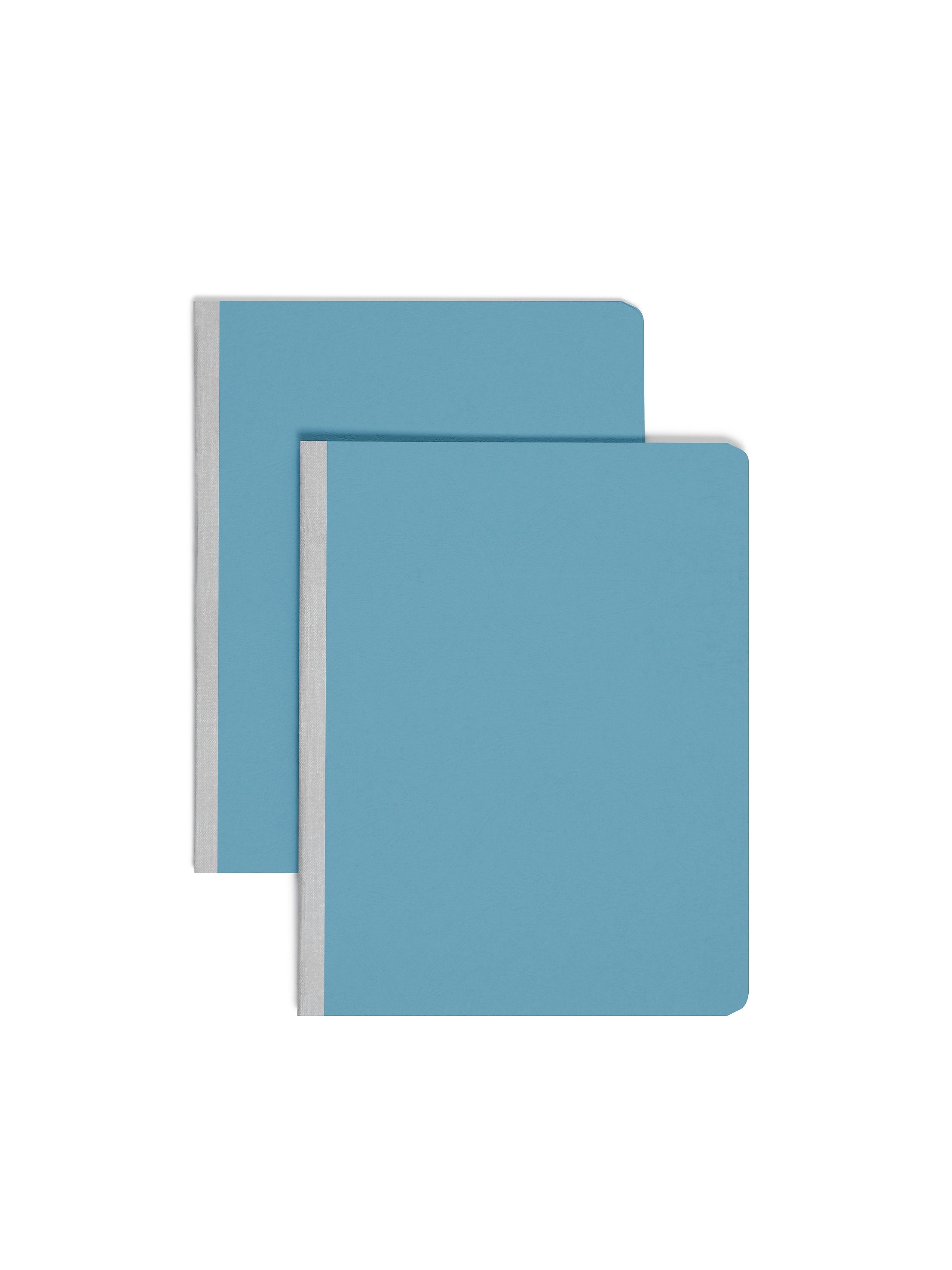 Smead Premium Pressboard 2-Prong Report Cover, Letter Size, Blue (81052)