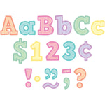 Teacher Created Resources Pastel Pop Bold Block 4" Letters and Numbers, 230/Pack, 2 Packs/Bundle (TCR8435-2)