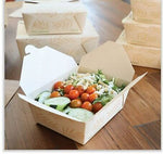World Centric #3 No Tree Folded Takeout Containers, 65 oz., 6.25" x 8.7" x 2.5", Natural, Sugarcane, 200/Carton (TONT3)