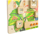 Flash Furniture Bright Beginnings Butterfly Life Cycle Wall Activity Board (MK-ME12883-GG)